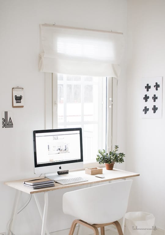 Home Office Redesign Ideas from Minimal Desks