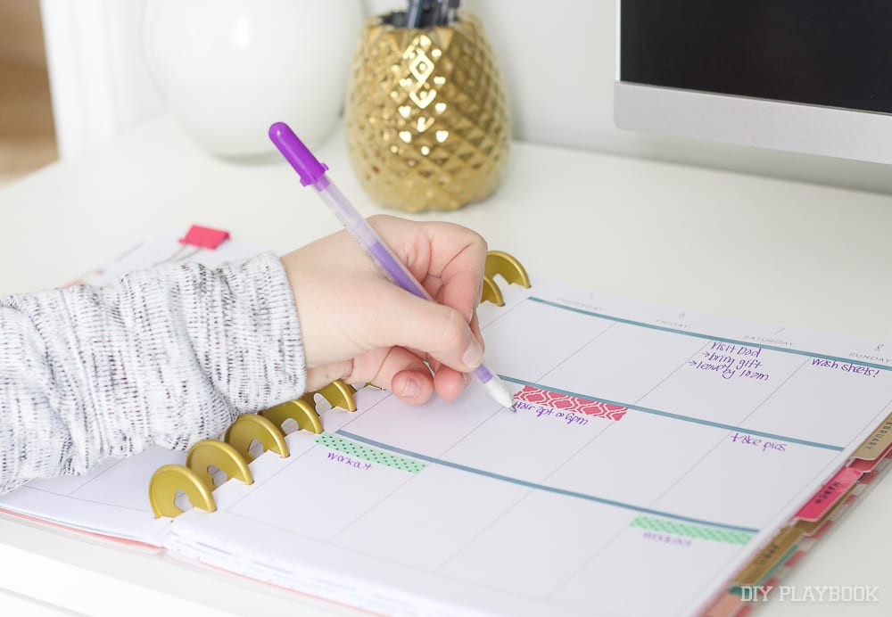 Schedule a weekly date right away