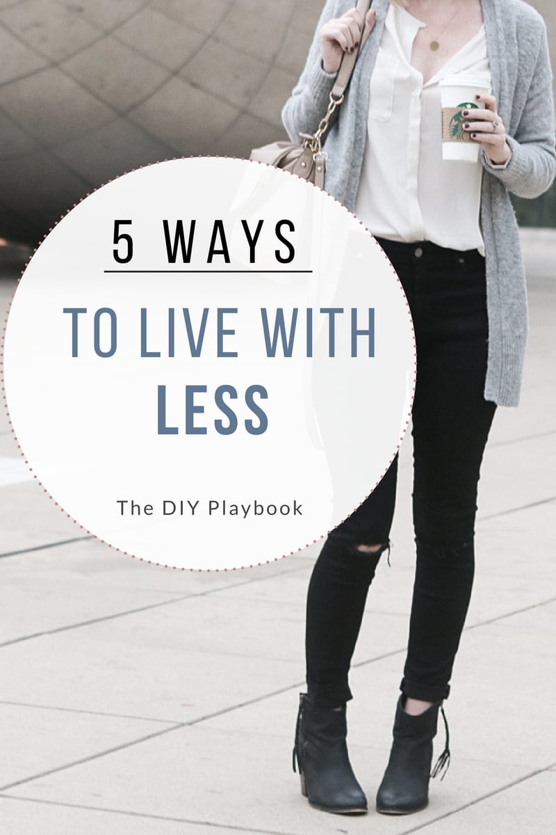 When you have a better understanding of your personal style, you understand what you need and how to live with less. 