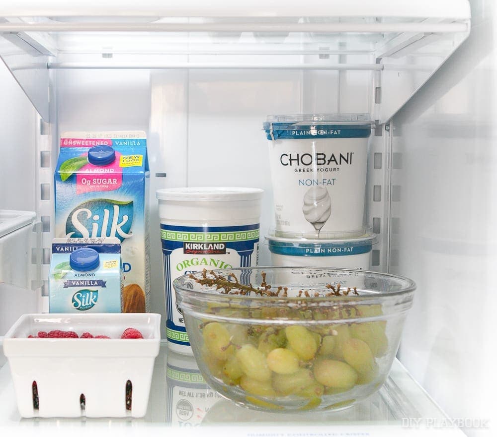 Keep your dairy fresher longer by keeping it in the back of your refrigerator.