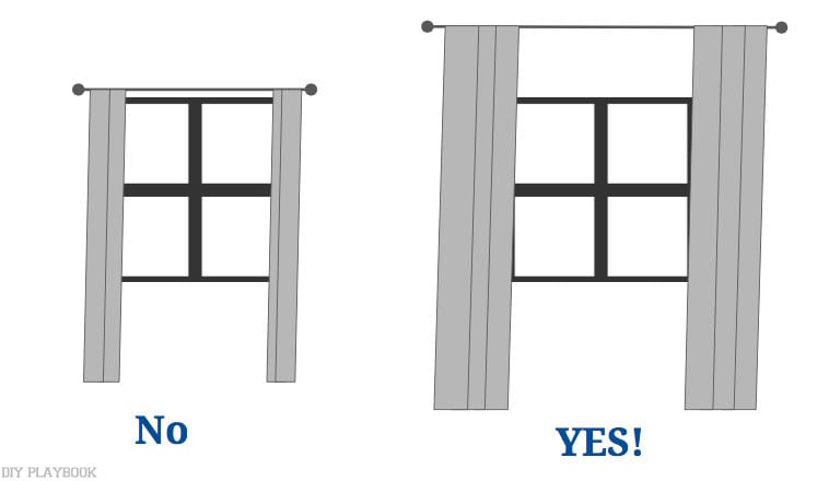 A simple guide to hanging curtains