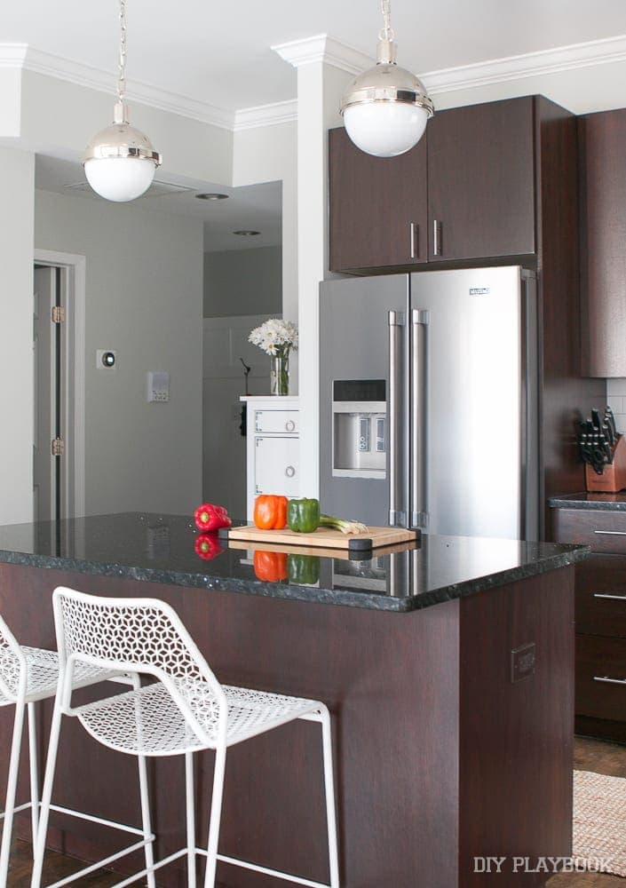 Casey's kitchen- Gray Owl
