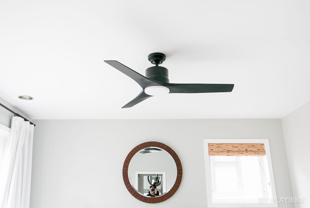 When installing a ceiling fan by yourself you need choose the right fan for your space. | DIY Playbook