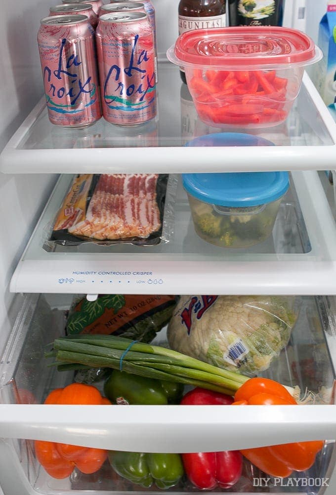 Be sure to adjust the sizes of your shelves to accommodate your family's needs.