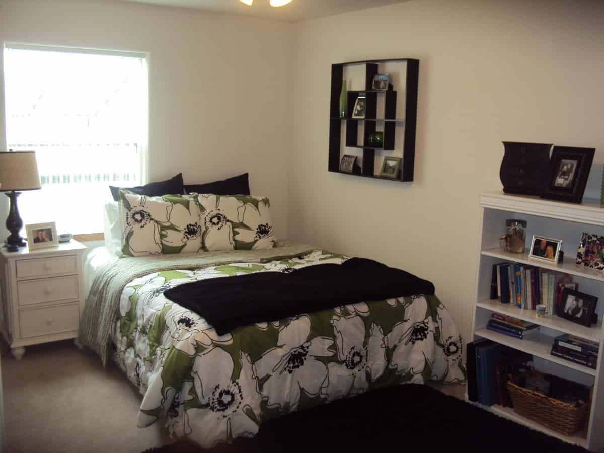 My bedroom right out of college