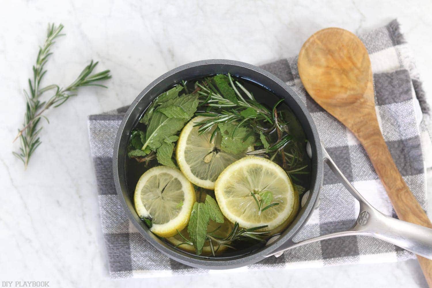 Spring stovetop potpourri
