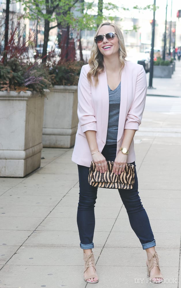 Adding a Blush Blazer to My Spring Wardrobe