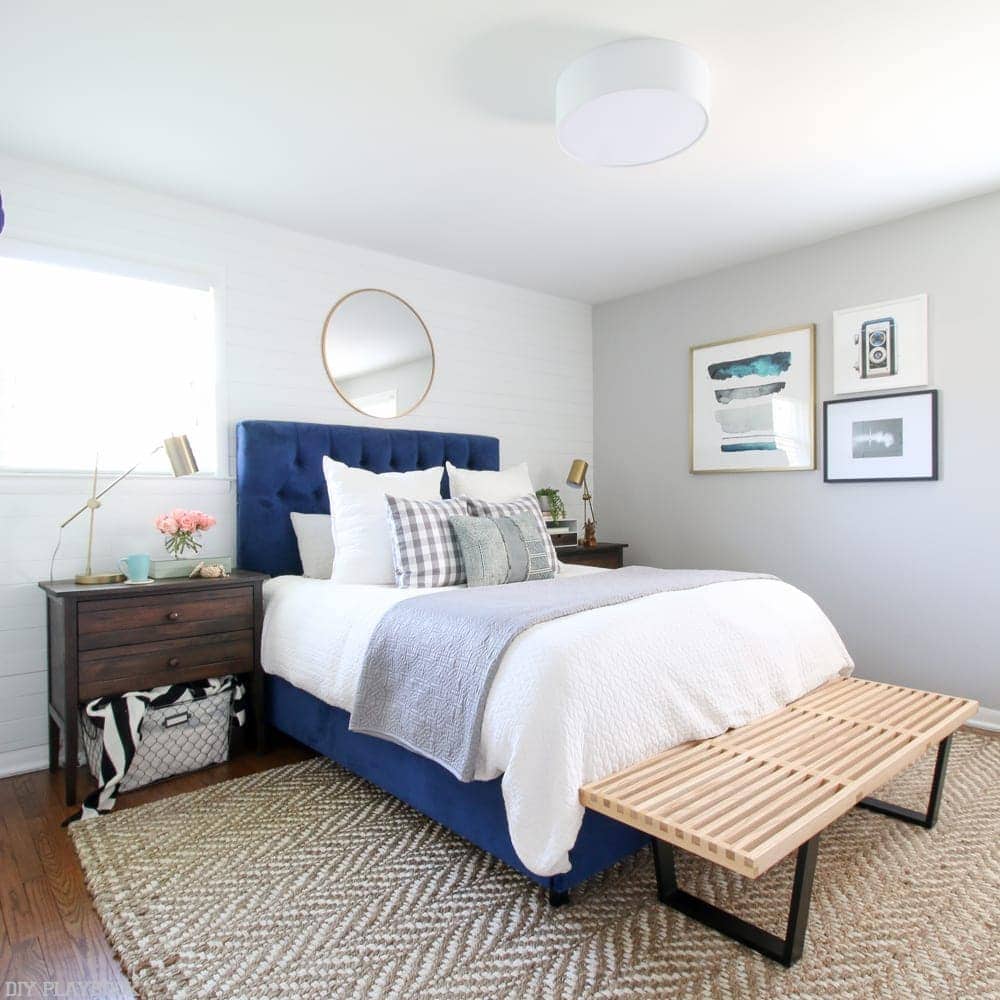 bedroom pained in valspar's filtered shade