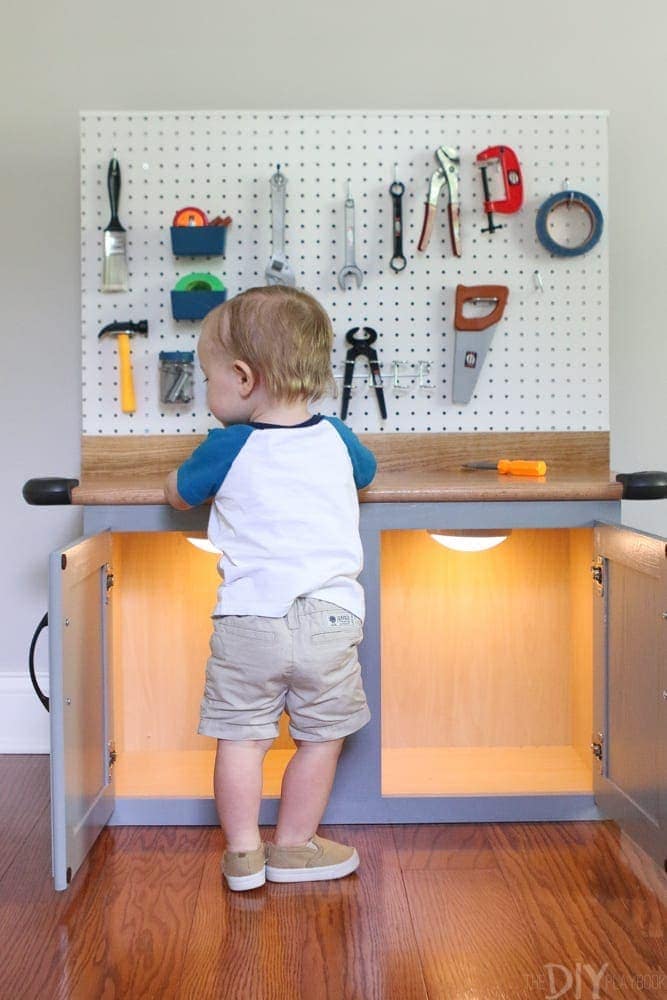 DIY Kid’s Tool Bench