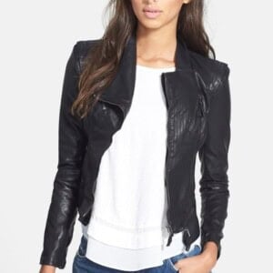 Faux Leather Jacket
