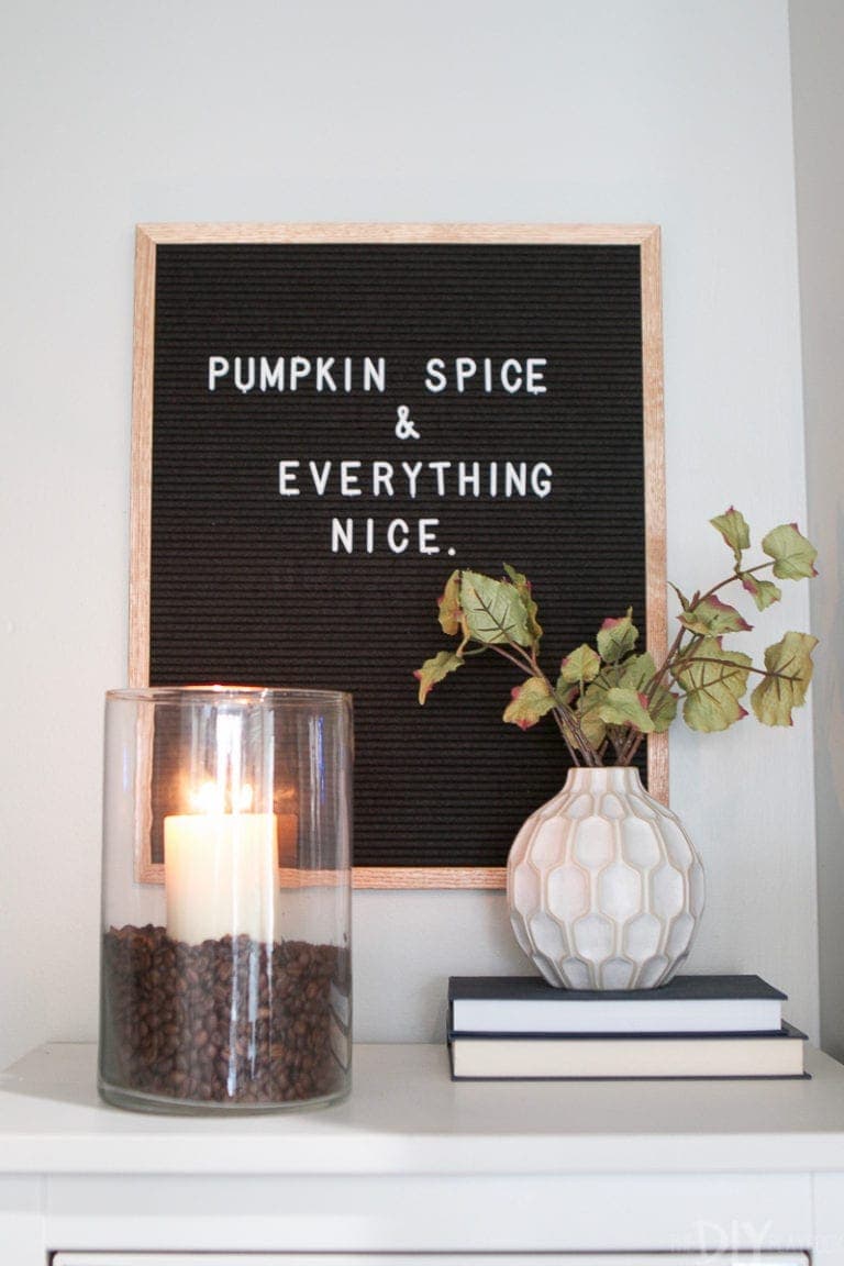 A Neutral, Almost Pumpkin-less Fall Home Tour