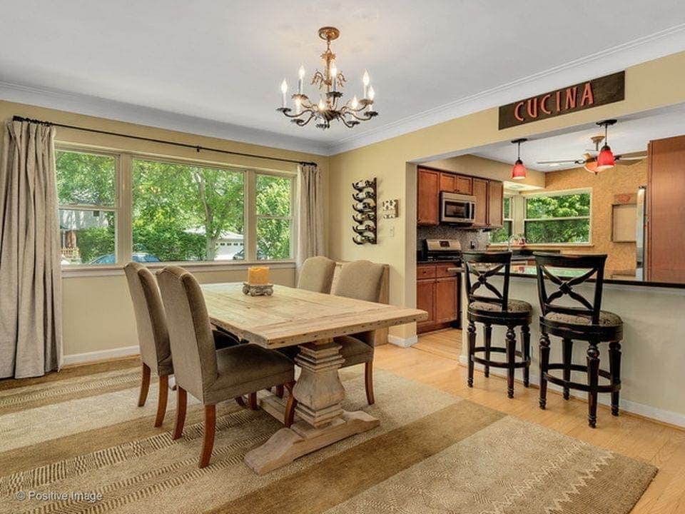 Bridget's new dining room