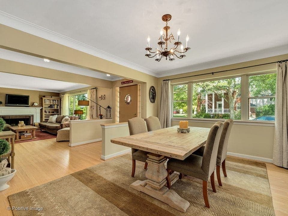 Bridget's new dining room