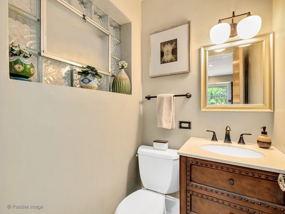 Bridget's new half bathroom