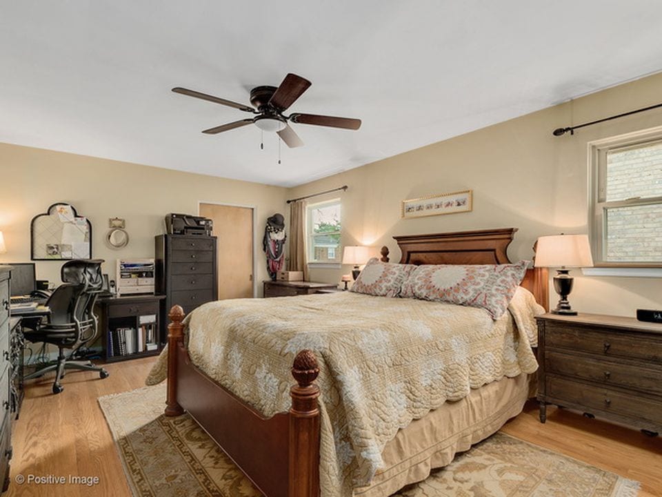 Bridget's new master bedroom