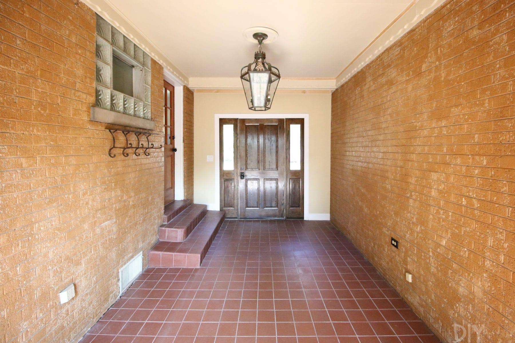 The front door- before