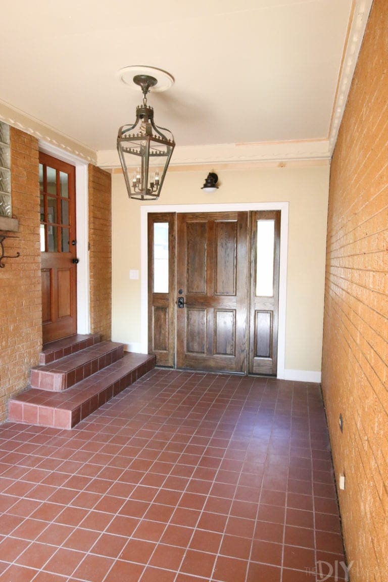 Old mudroom makeover