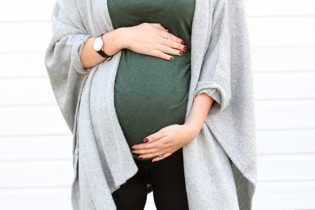 answering question about pregnancy weight gain