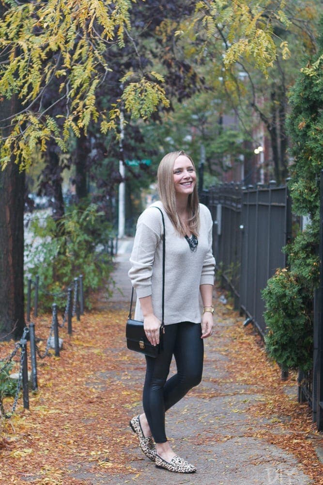 Casey's Thanksgiving outfit