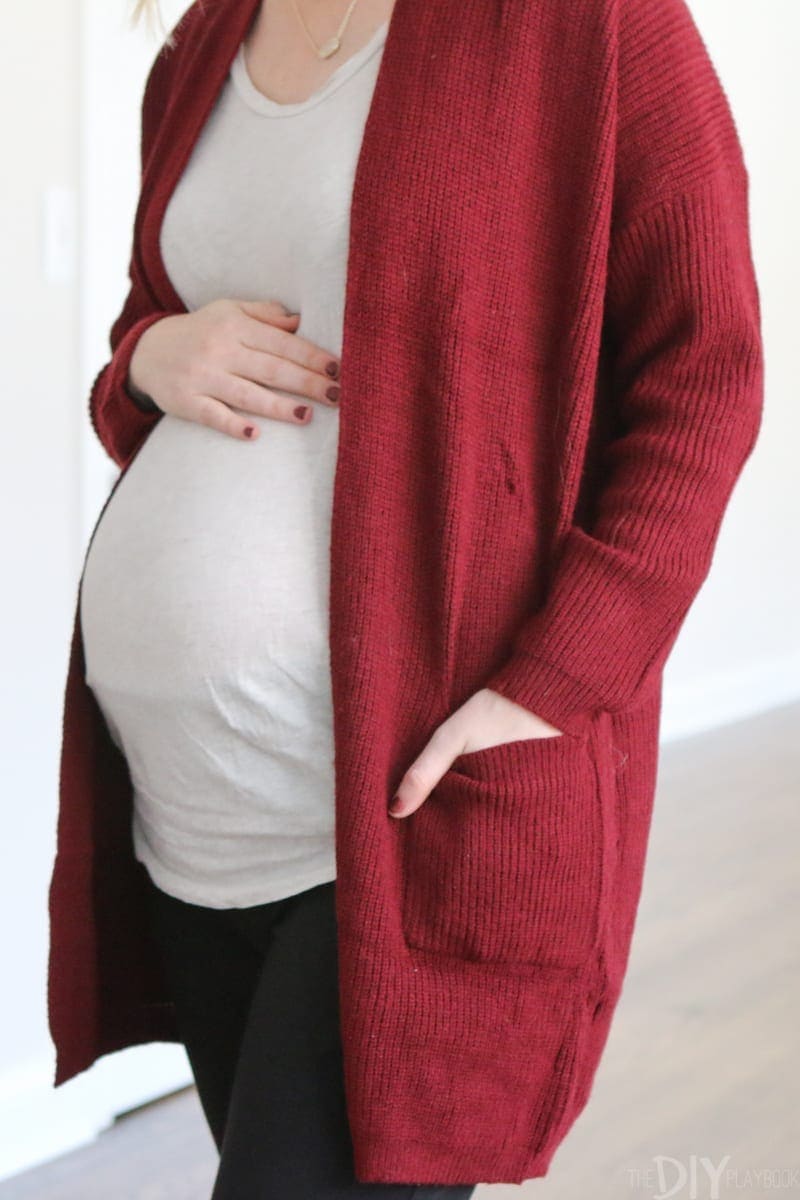Cozy night in new years outfit
