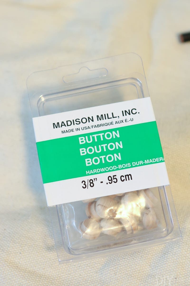 Wood Buttons to conceal screws 