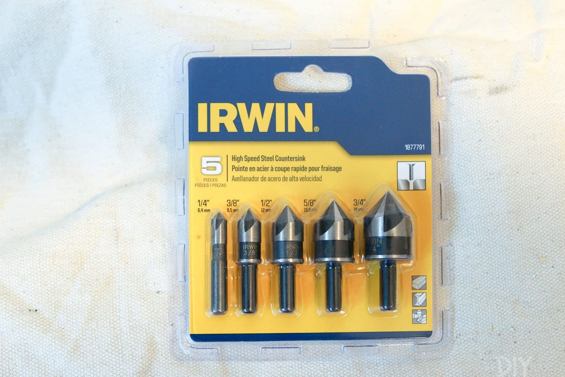Countersink Drill Bits to hide screws in the book ledges