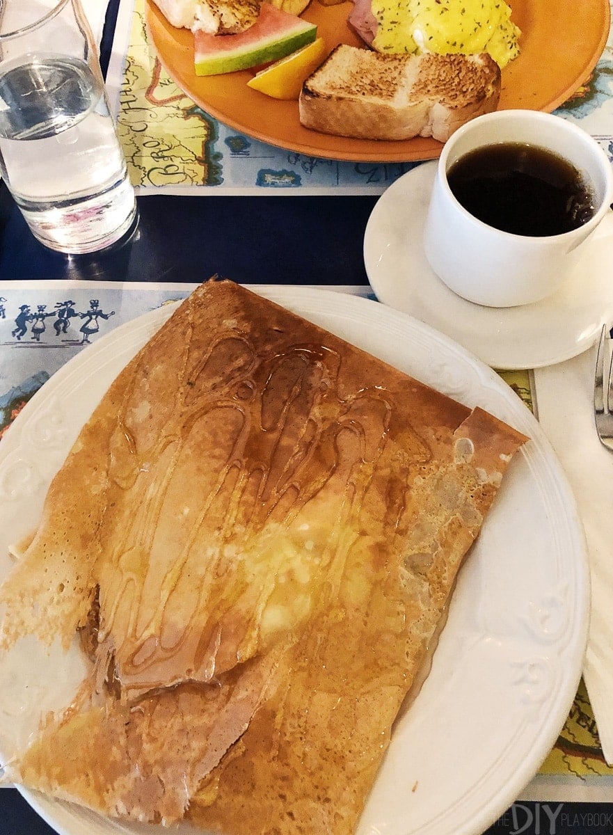 Crepes for breakfast