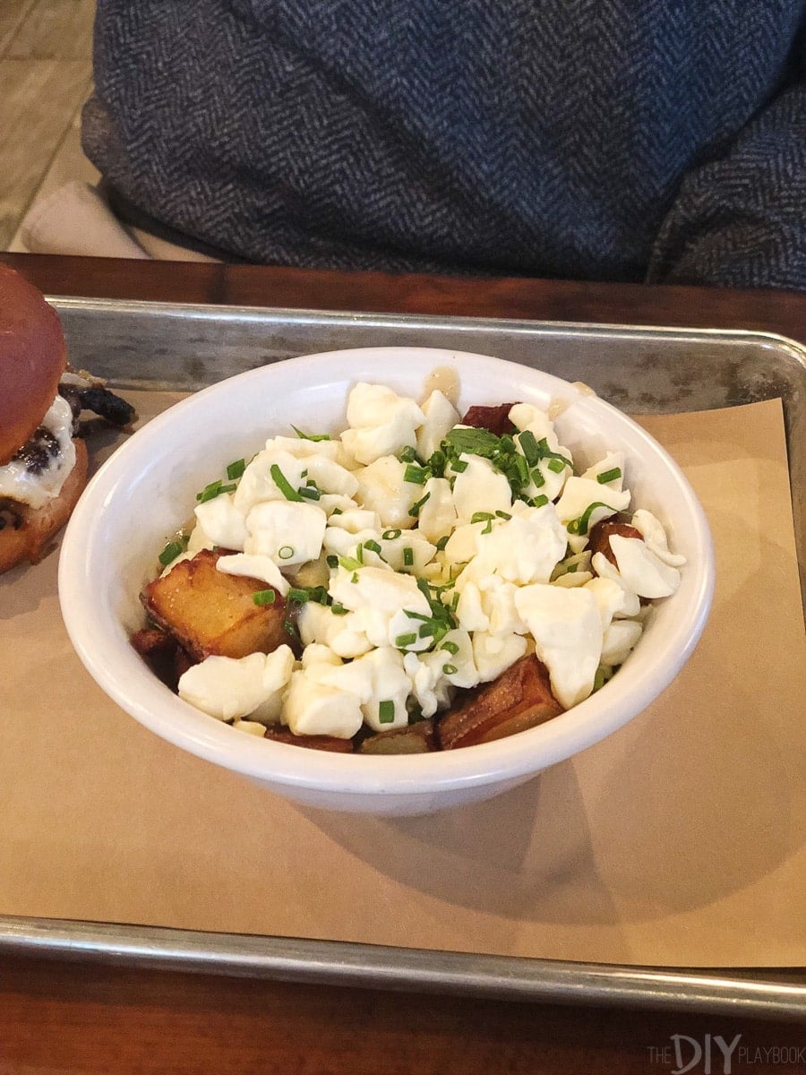 Poutine in Quebec City canada
