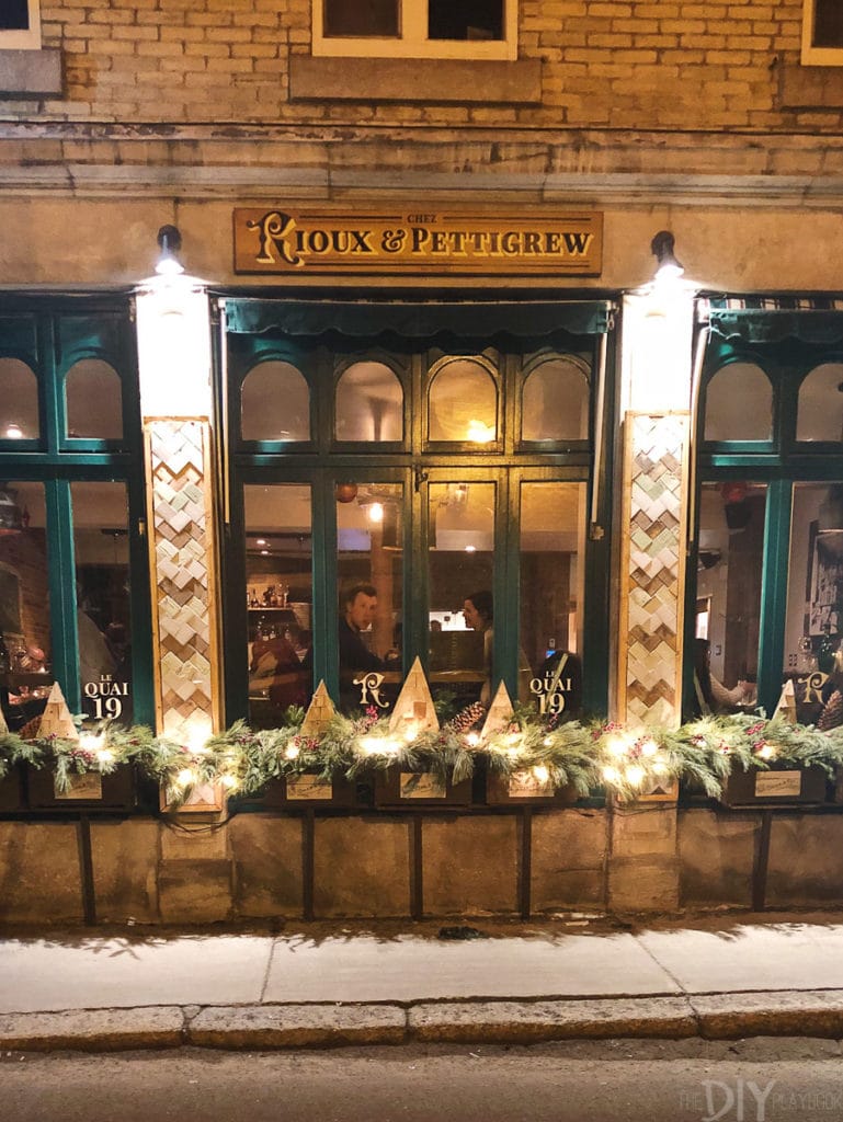 Rioux and pettigrew restaurant