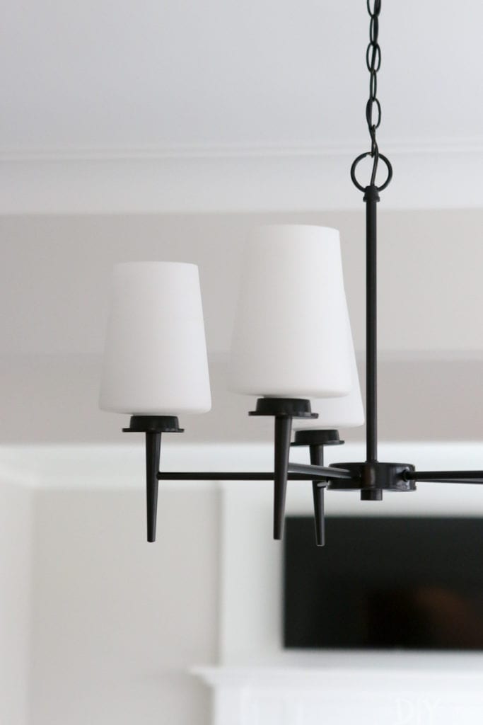 honest review of dining room swag light fixture