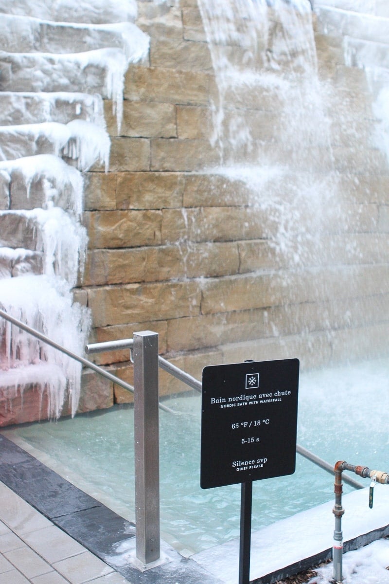 Waterfall at Strom Spa