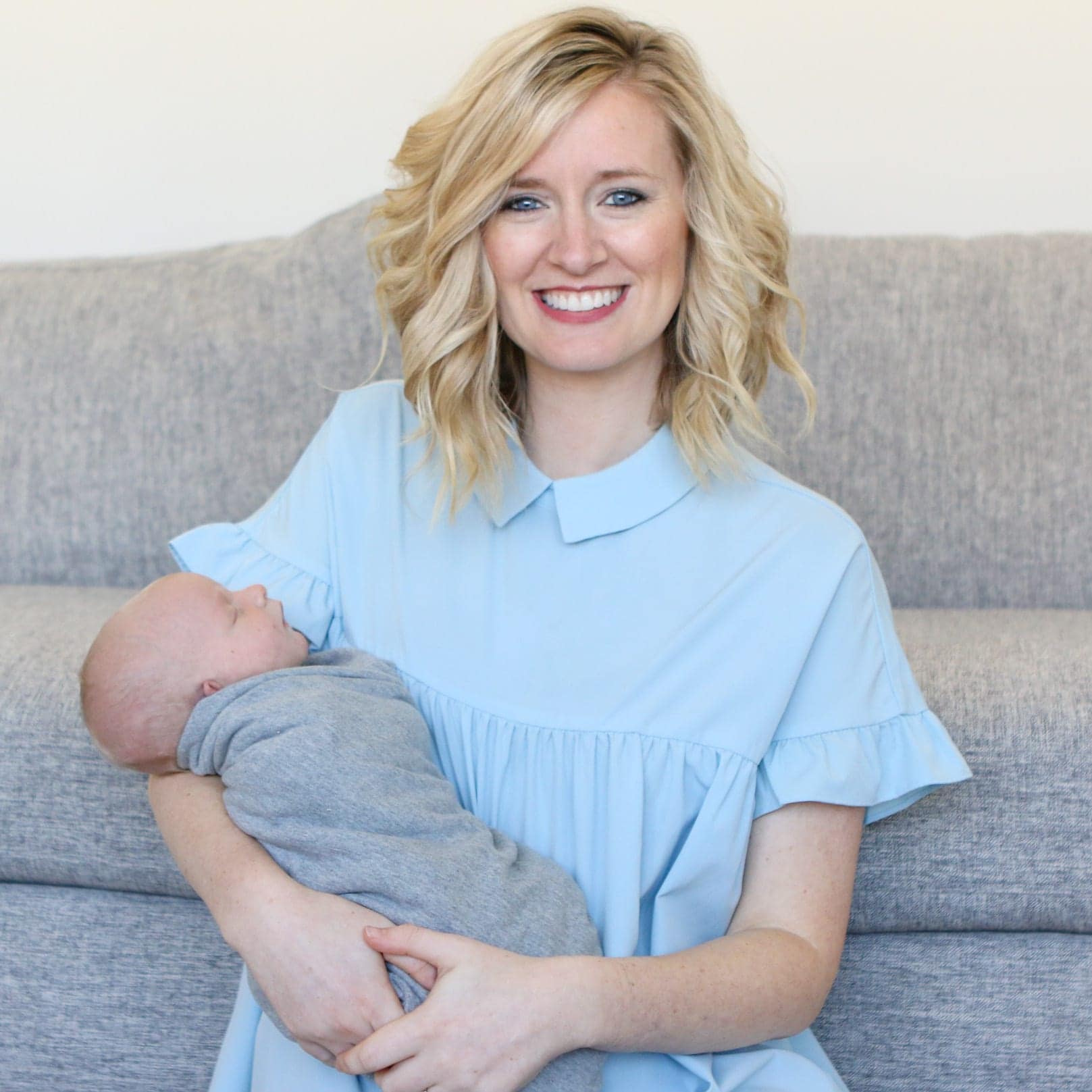 holding baby ben