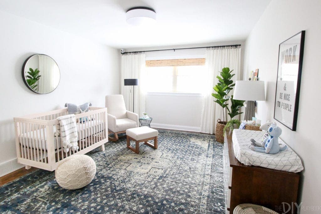 B's Nursery after her One Year home anniversary