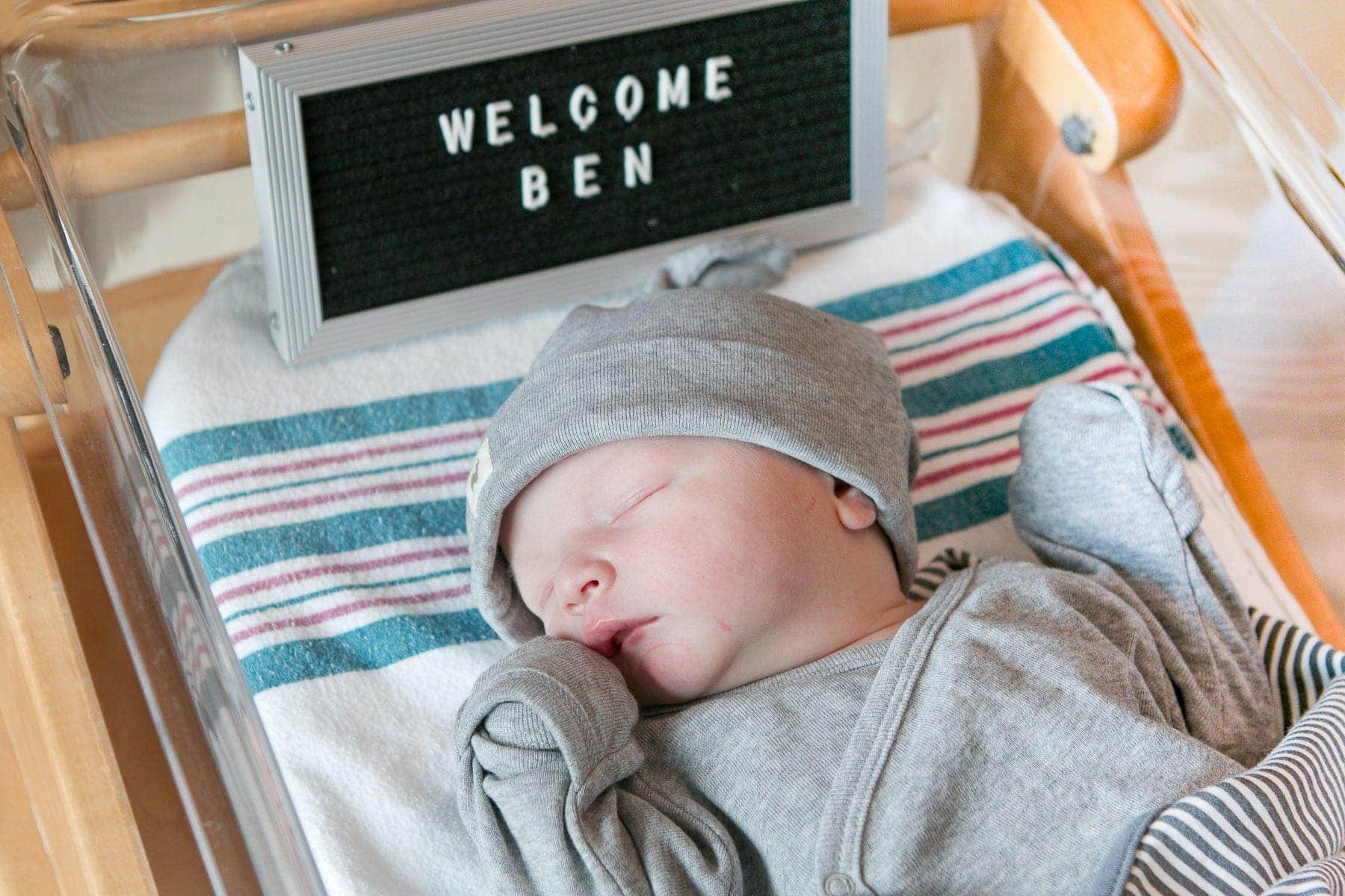 Sharing Ben's birth story