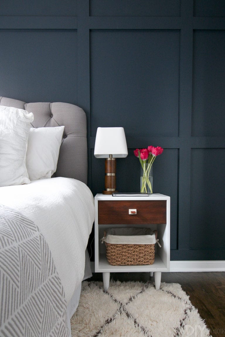 Two-Tone Nightstand Makeover