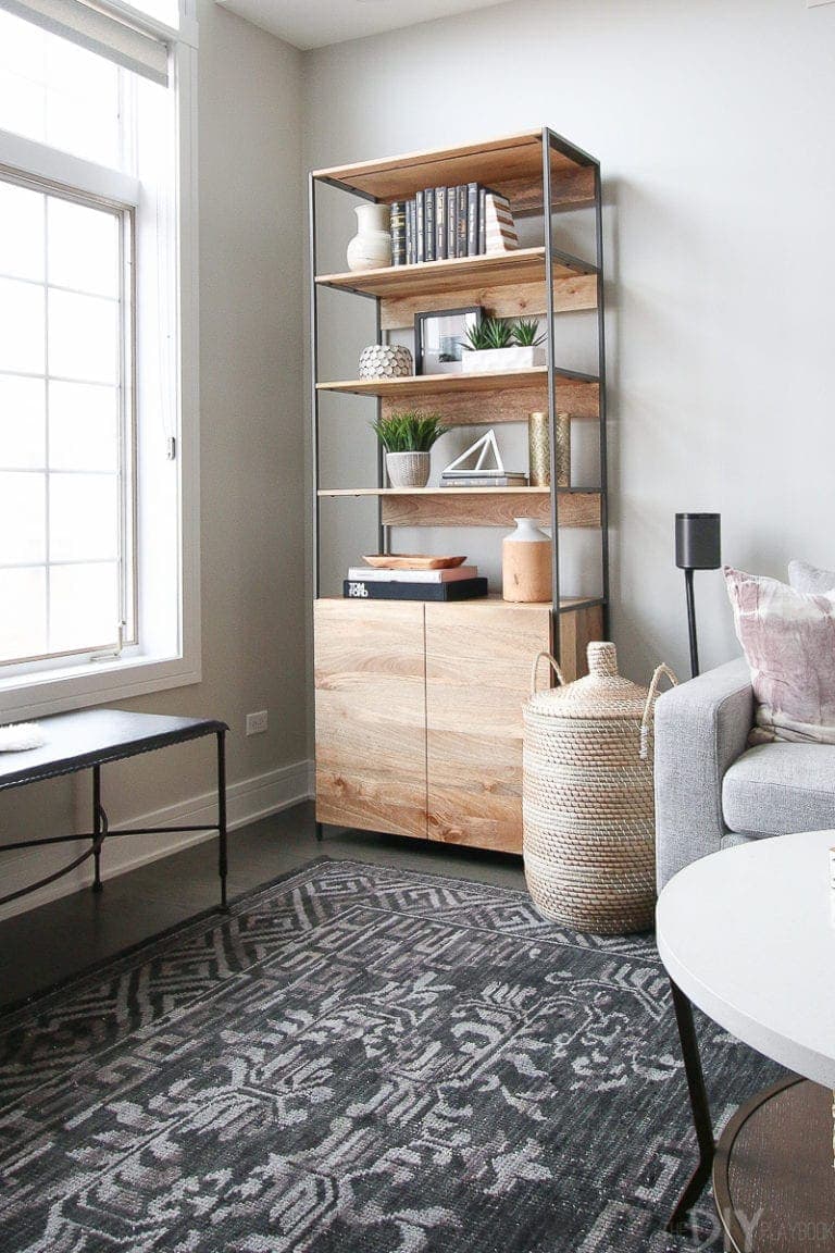 Modern and Neutral Living Room Space