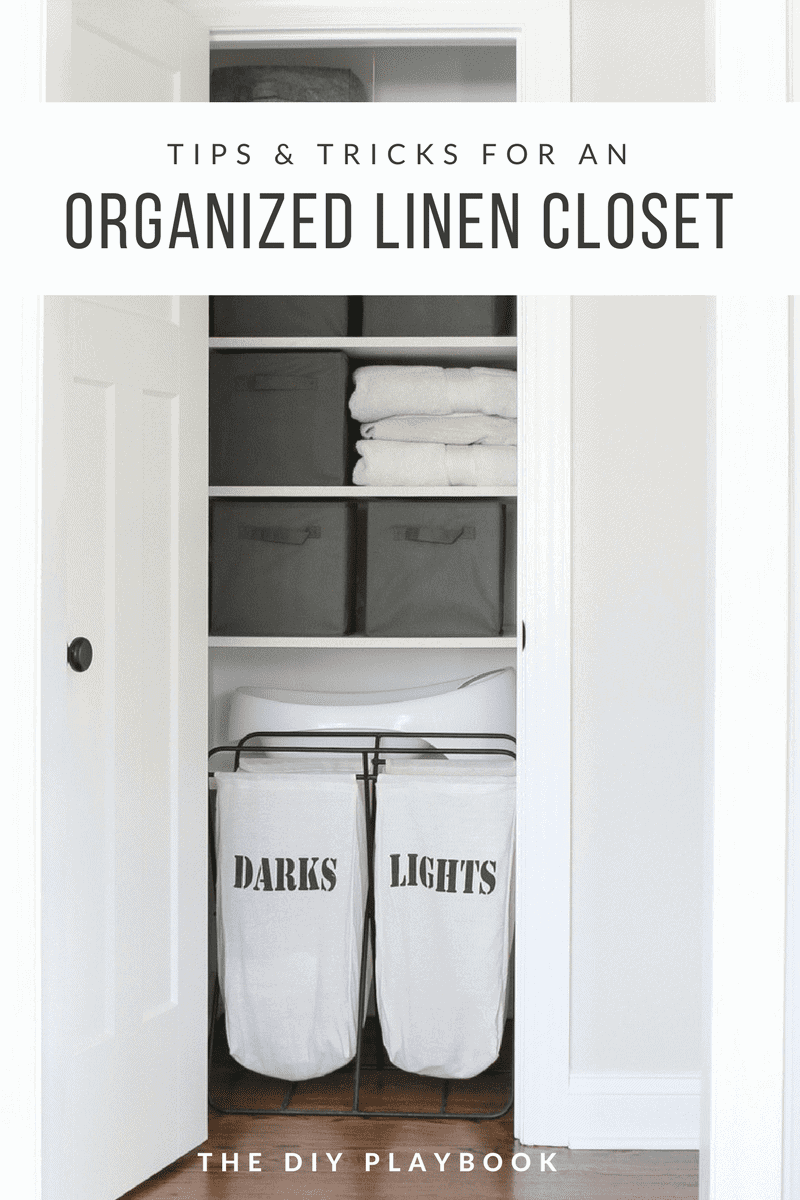 Tips and tricks for organizing a linen closet in your home