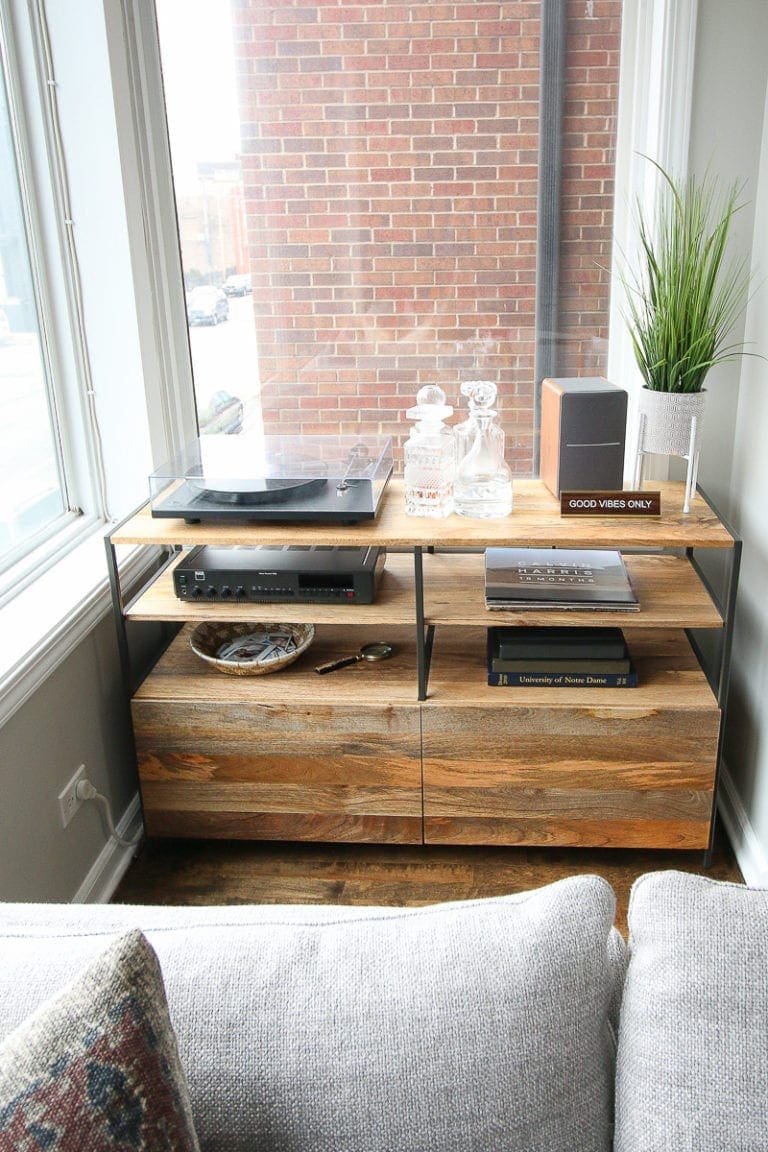 Finding a Record Console for the Family Room