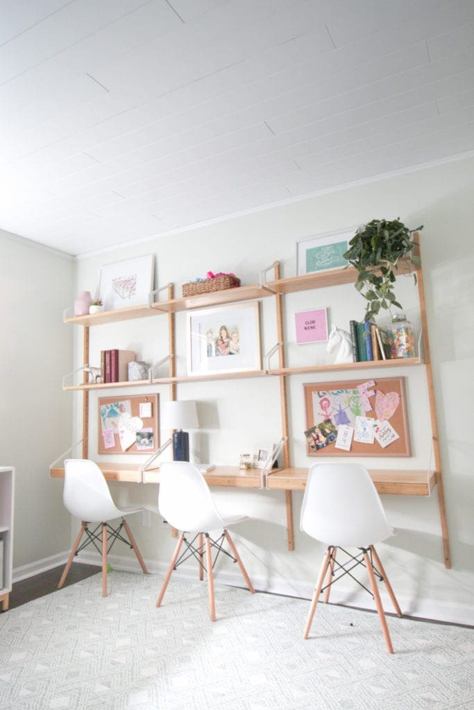 Using ceiling planks to hide a plaster ceiling