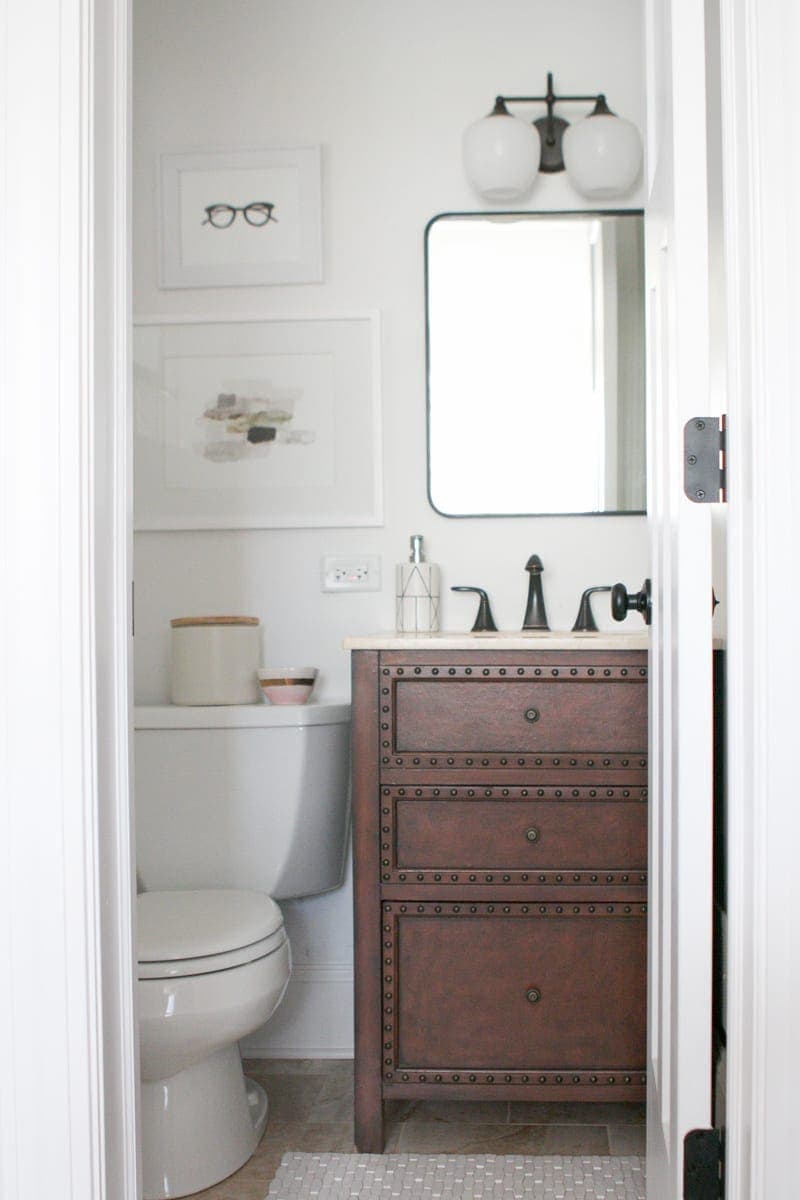 vanity before