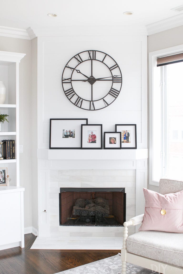 Jan's fireplace makeover