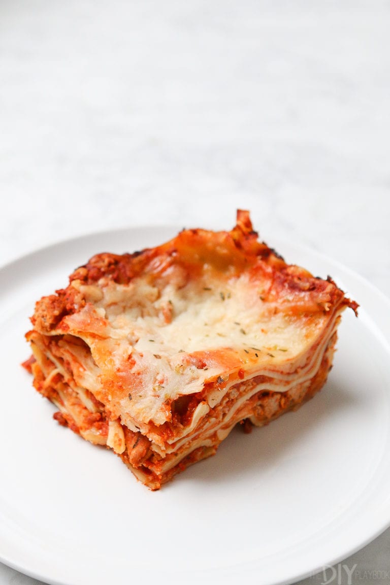 Nightly Dinner Routine + A Family Lasagna Recipe