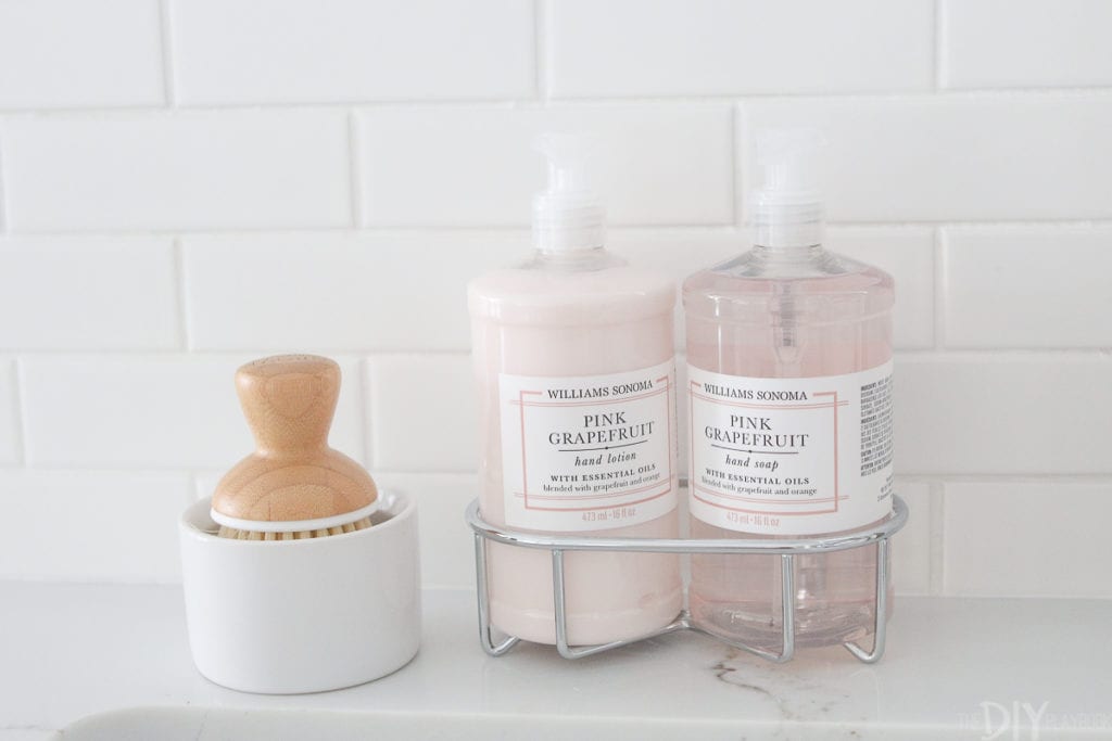 Soap and lotion dispenser from Williams Sonoma