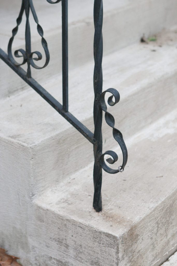 no more spiraled railing