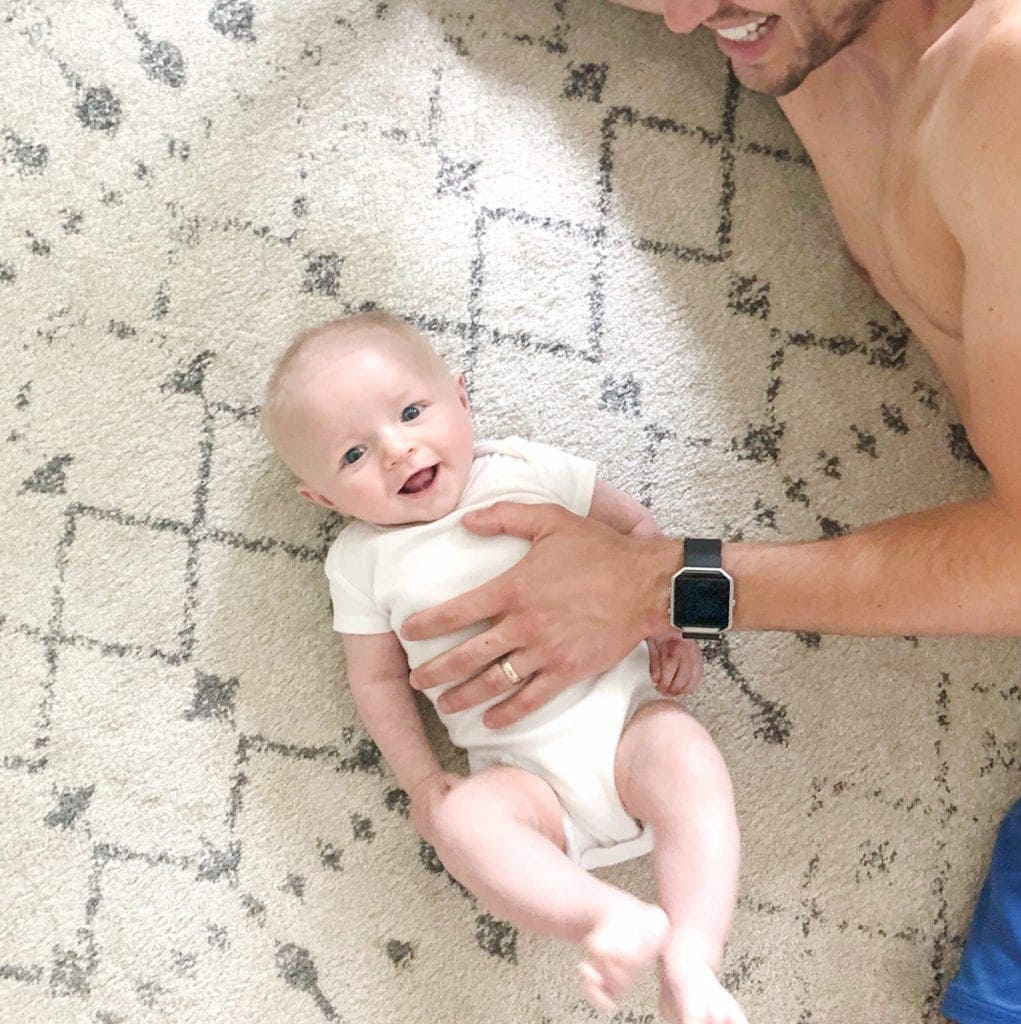 Watching you become a dad