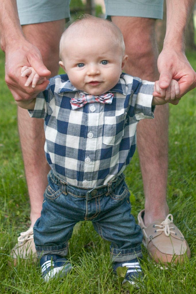spring baby photo