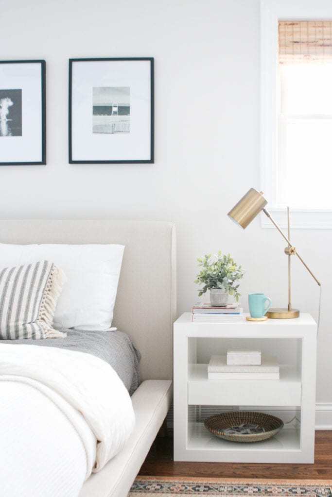 white nightstands from serena & lily
