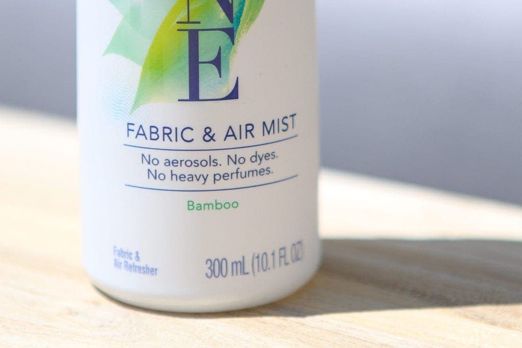 Fabric and air mist by Febreze ONE in the scent bamboo