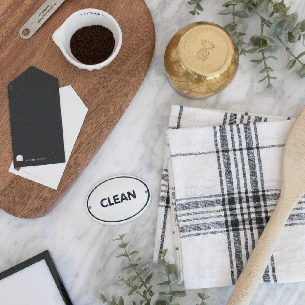 mood board to identify kitchen inspiration