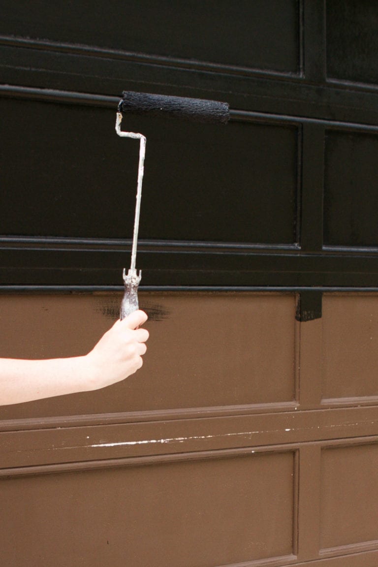 How To Paint A Garage Door